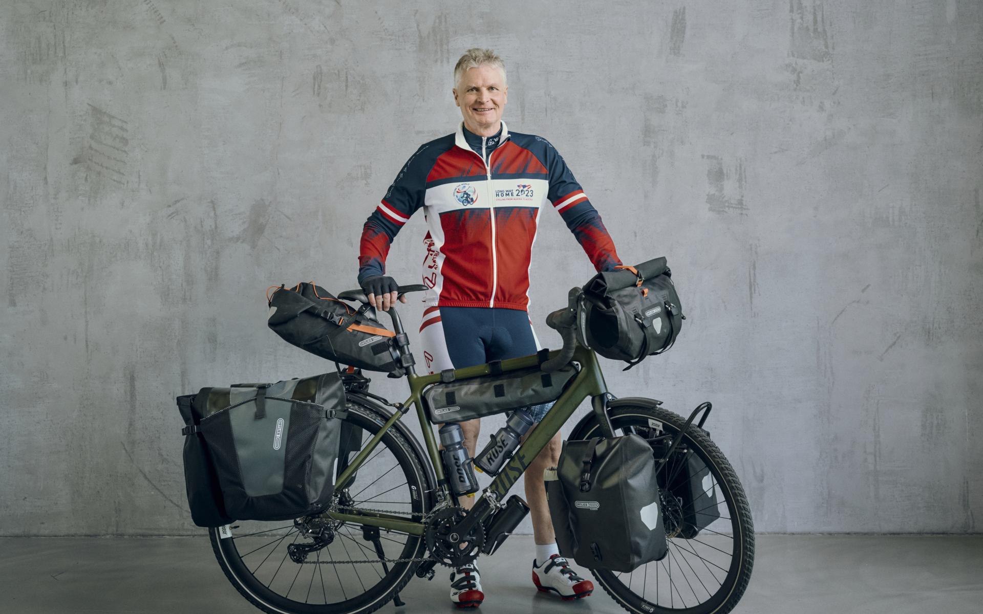 Radfahrer Thomas Widerin