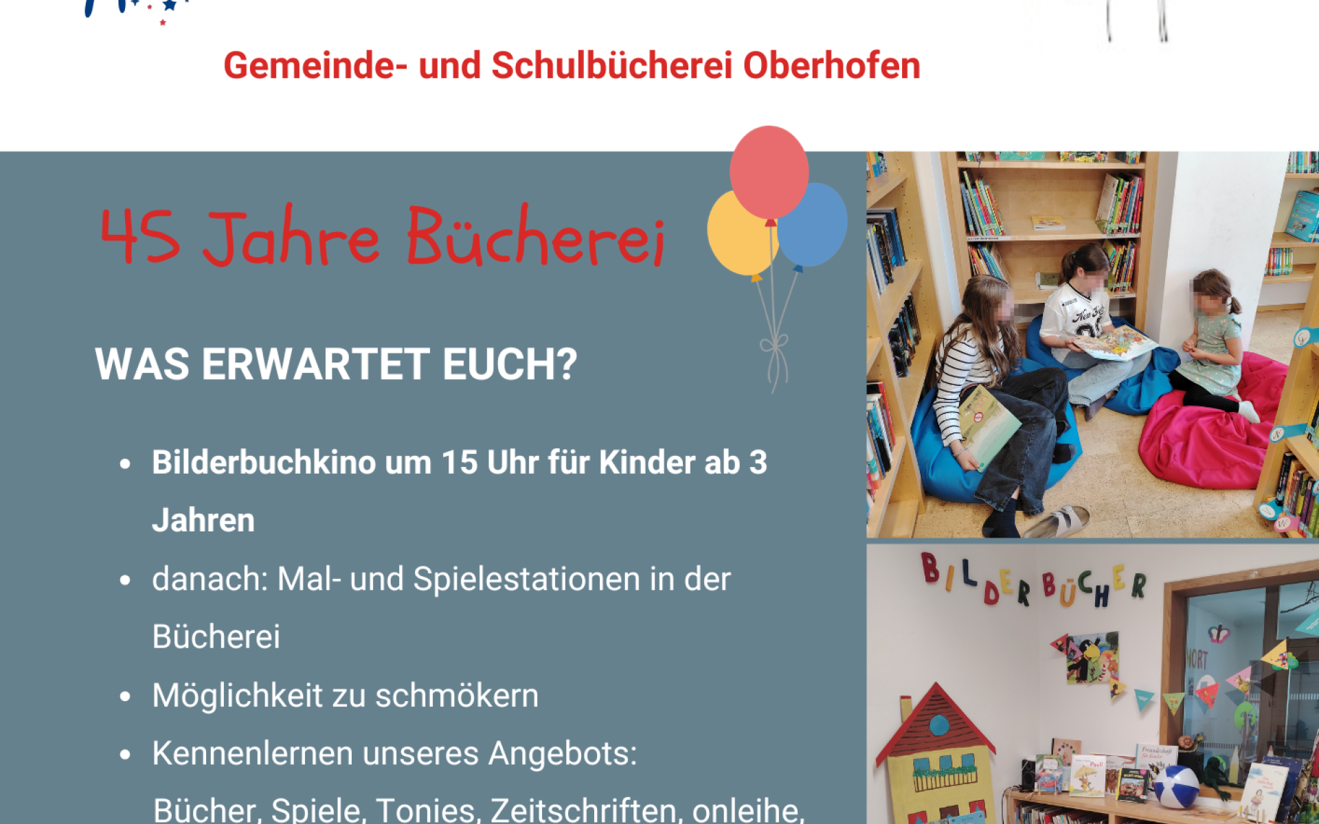 Plakat Tag der offenen Tür