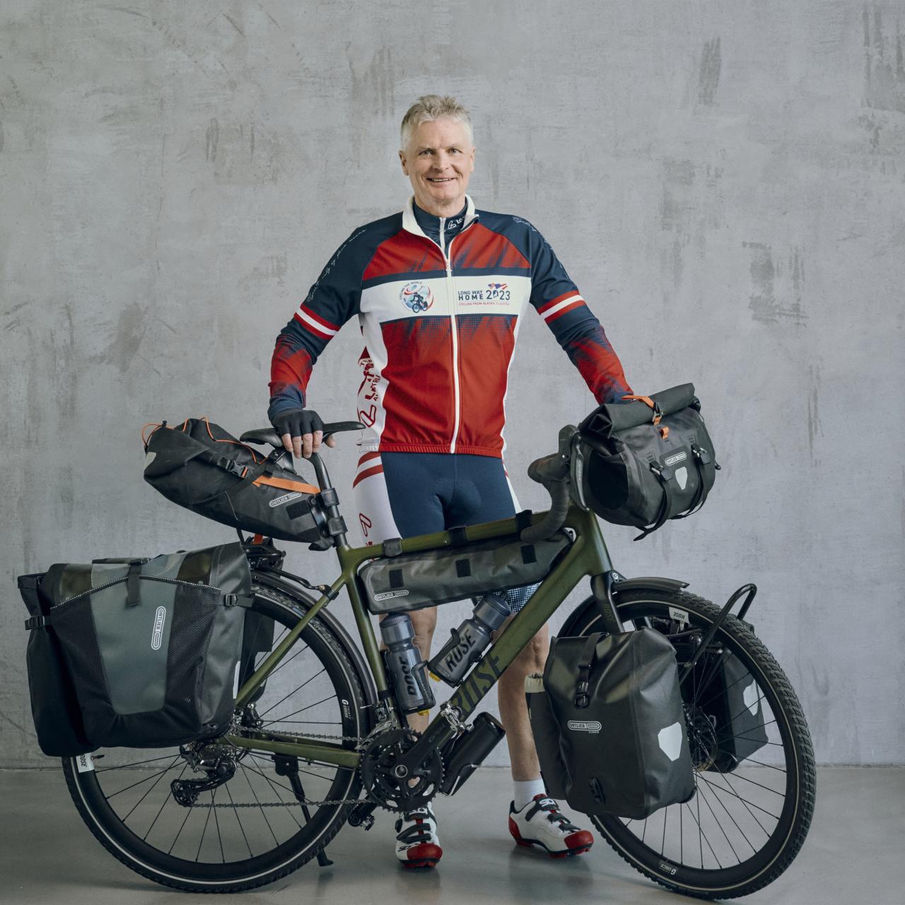 Radfahrer Thomas Widerin