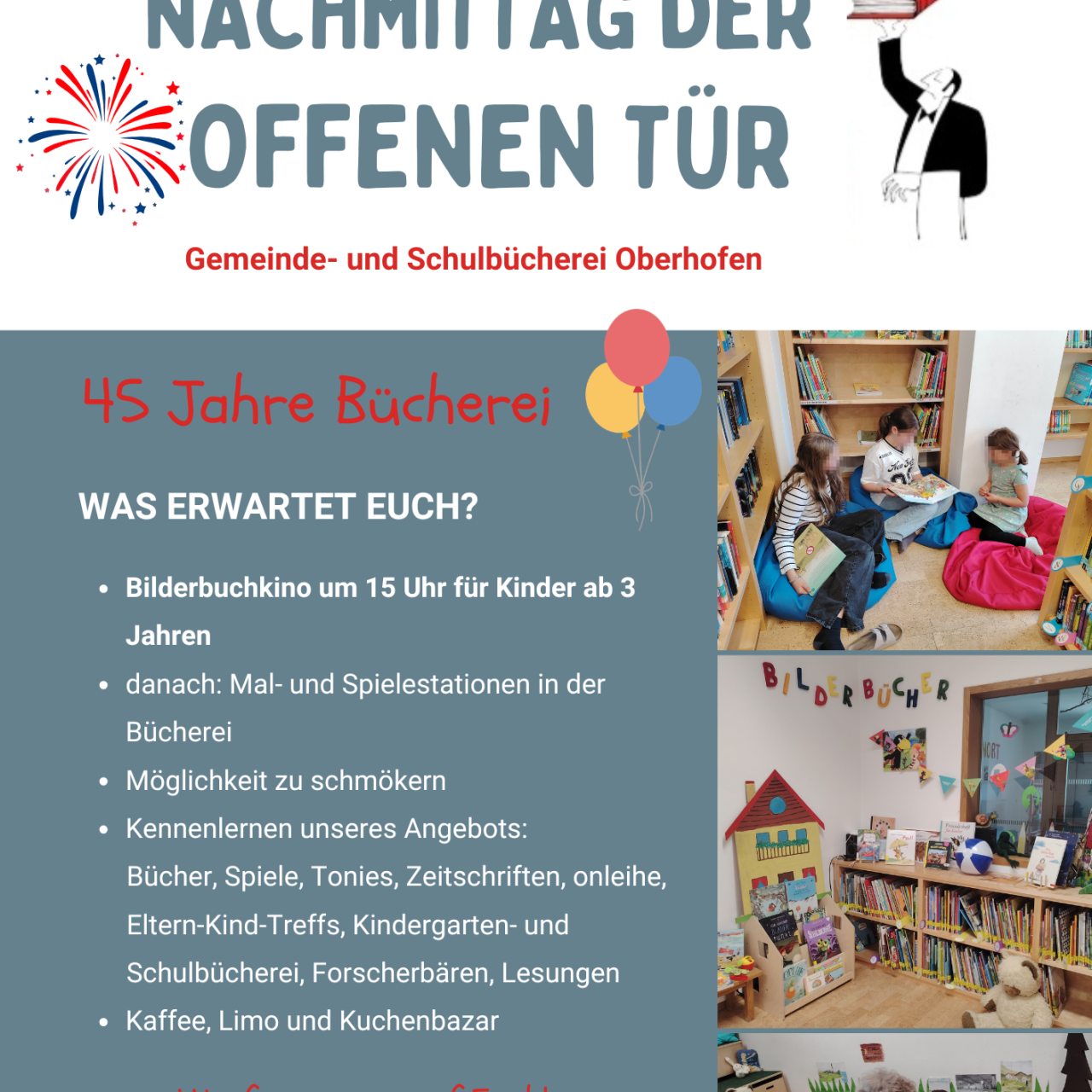 Plakat Tag der offenen Tür